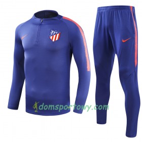 Atlético Madryt Komplet Bluzy Treningowe Niebieski 2018-2019